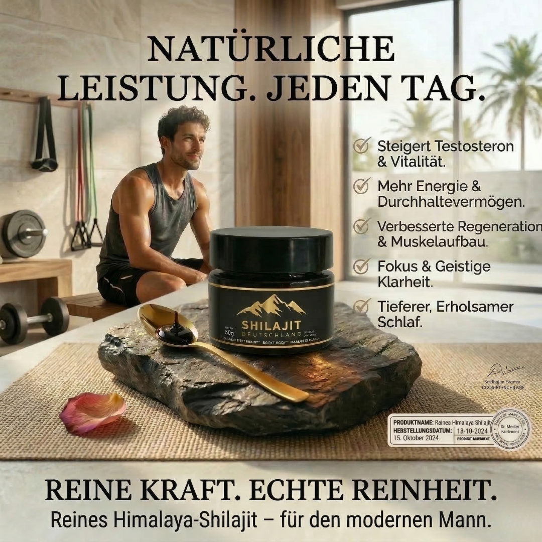 Shilajit Deutschland | Laborgeprüftes Shilajit Harz