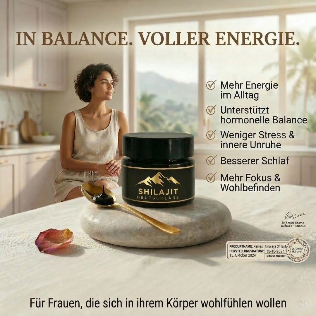 Shilajit Deutschland | Laborgeprüftes Shilajit Harz